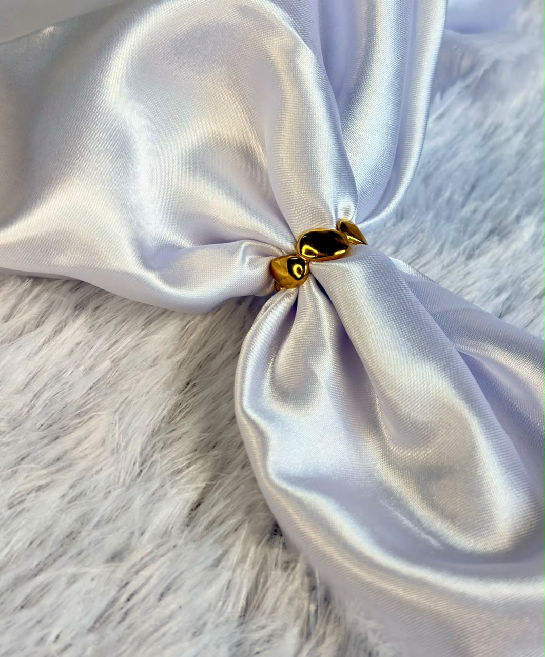 Gold Heart Open Ring