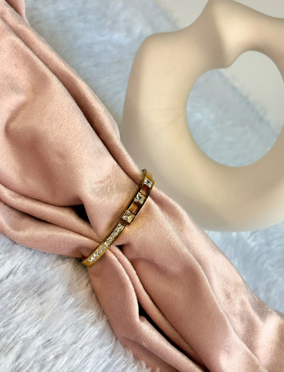 Baguette & Pavé Baby Kada