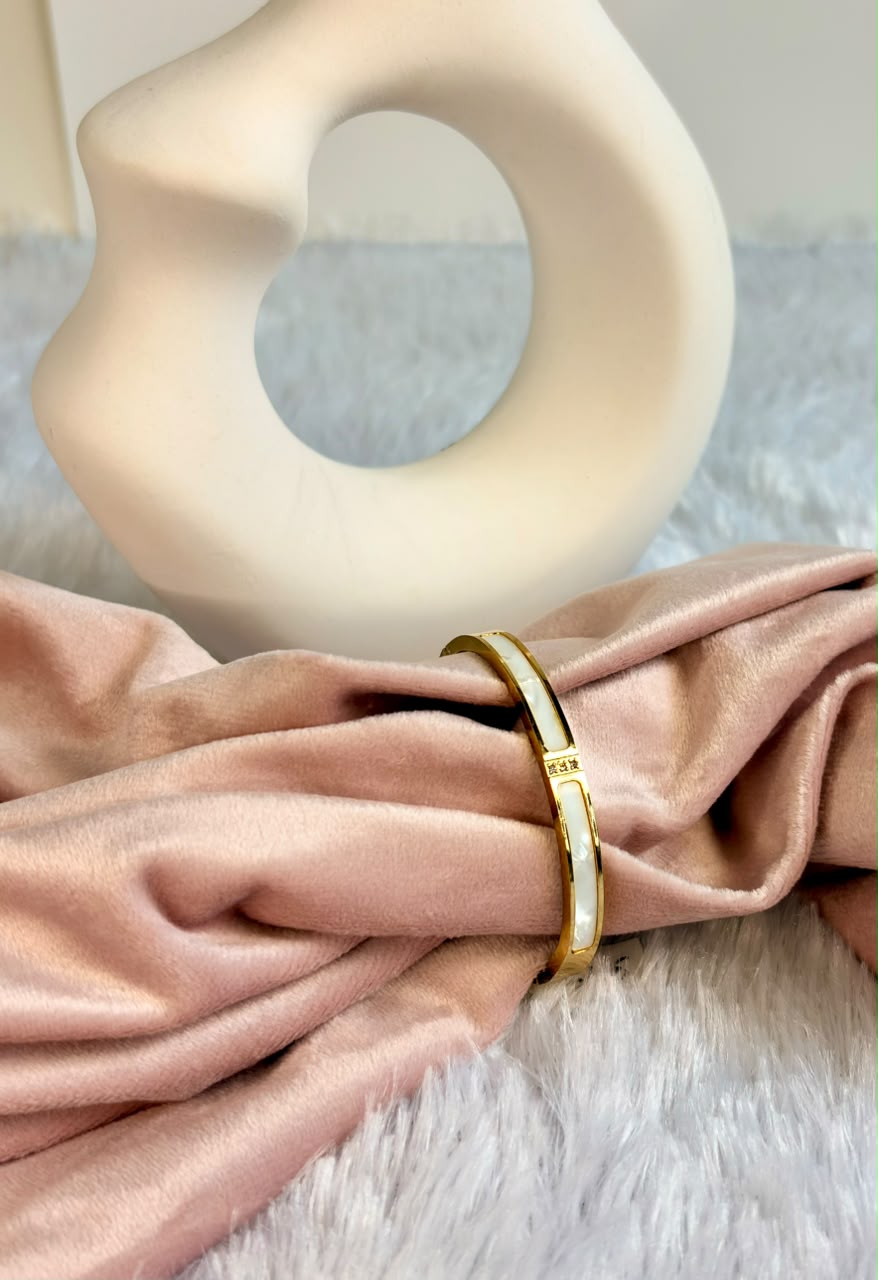 Mother of Pearl Inlay Baby Kada