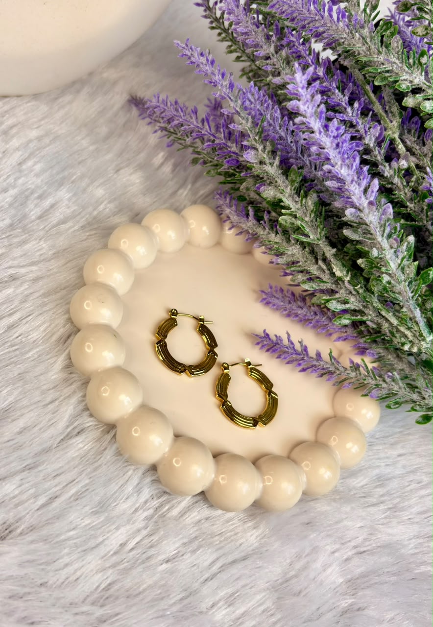 Bamboo Round Hoops
