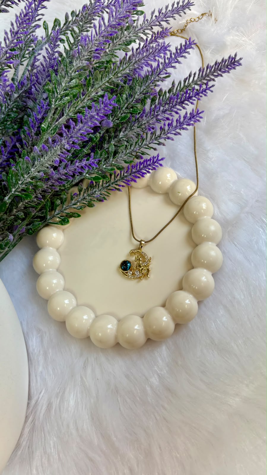 Unicorn Moon Pendant